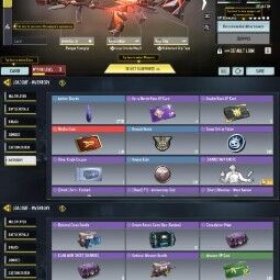 ⭕2 Mythic guns:{M13-morning & Grau5.56}⭕6 Legendary Guns⭕253 epic&900+ collections⭕102 Epic Soldiers & 46 Vehicles⭕Legend  Camo:Trip Mine⭕100 Mythic Card⭕CO.101 1